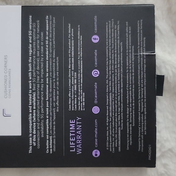 Case Mate Twinkle Stardust Case for Samsung Galaxy S20+ - Picture 8 of 9